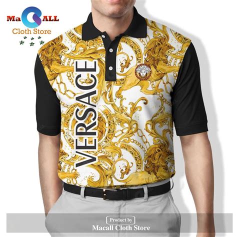 men's versace polo shirt|versace look alike shirts.